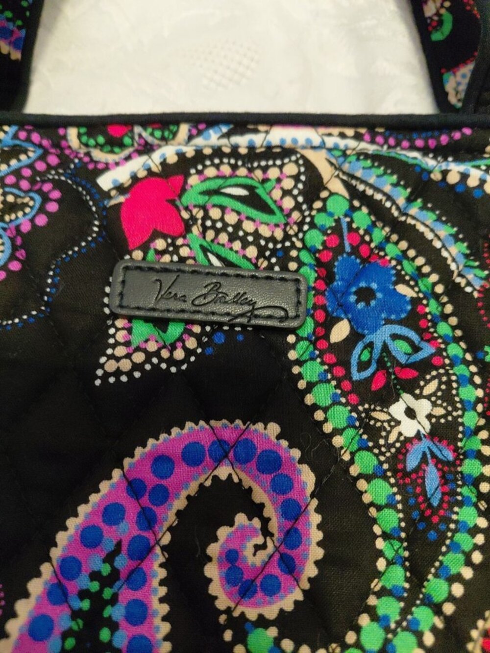 Vera Bradley Kiev Paisley Tote Shoulder Bag NWT - Picture 2 of 6